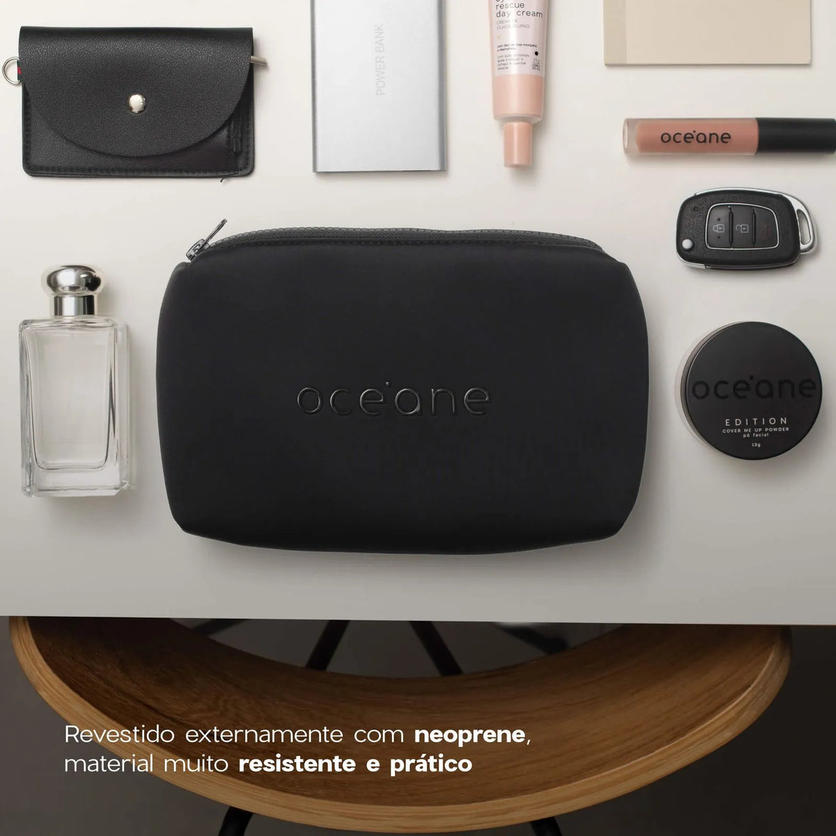 OCÉANE NECESSARIE DAILY MAKEUP PRETO