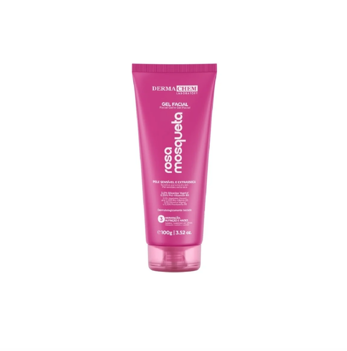 DERMACHEM GEL FACIAL ROSA MOSQUETA 100ml