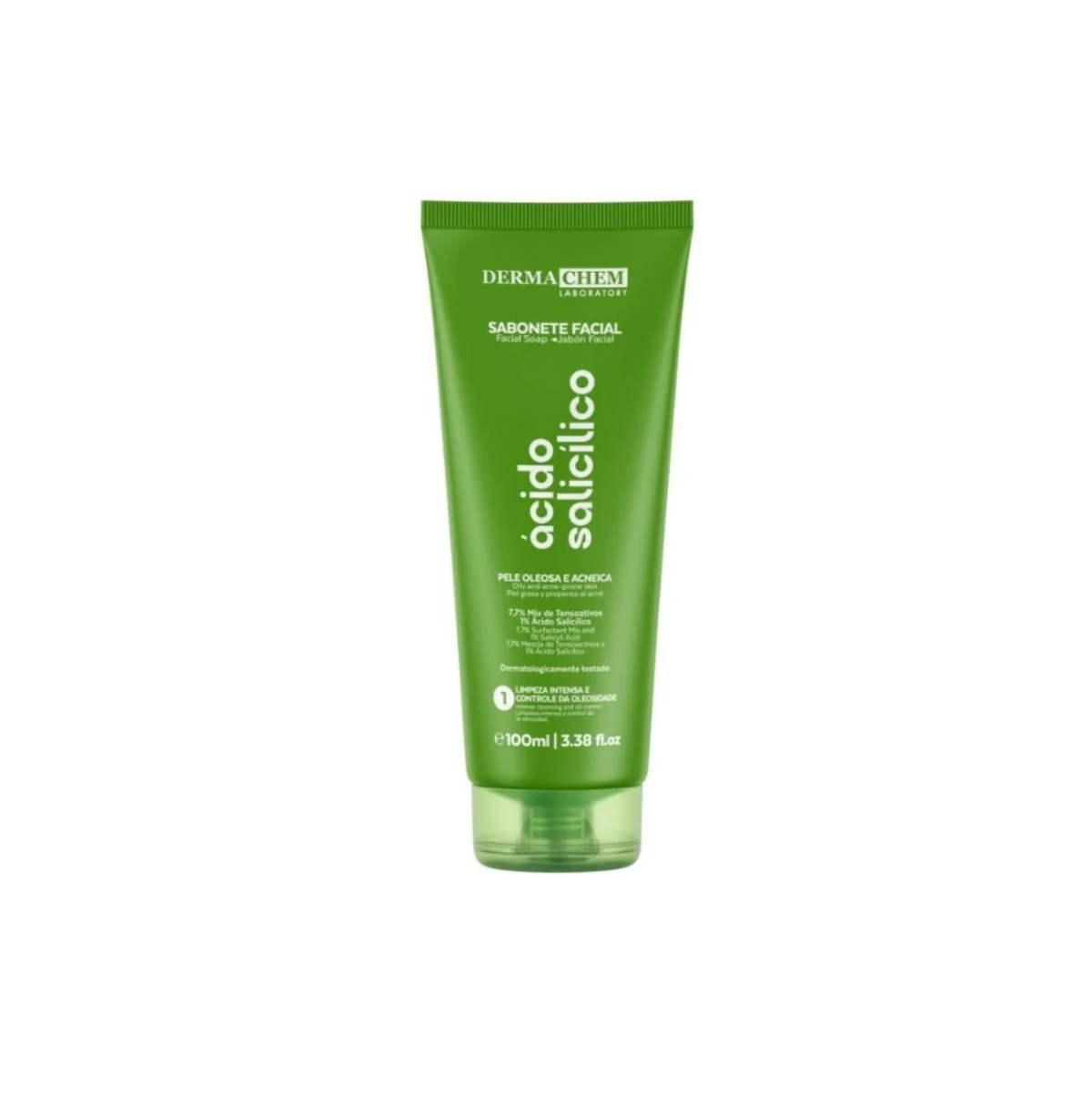 DERMACHEM SABONETE FACIAL ÁCIDO SALICÍLICO 100ml